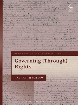 cover image of Governing (Through) Rights